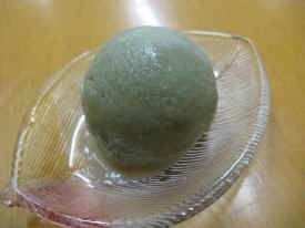 よもぎのアイスクリーム